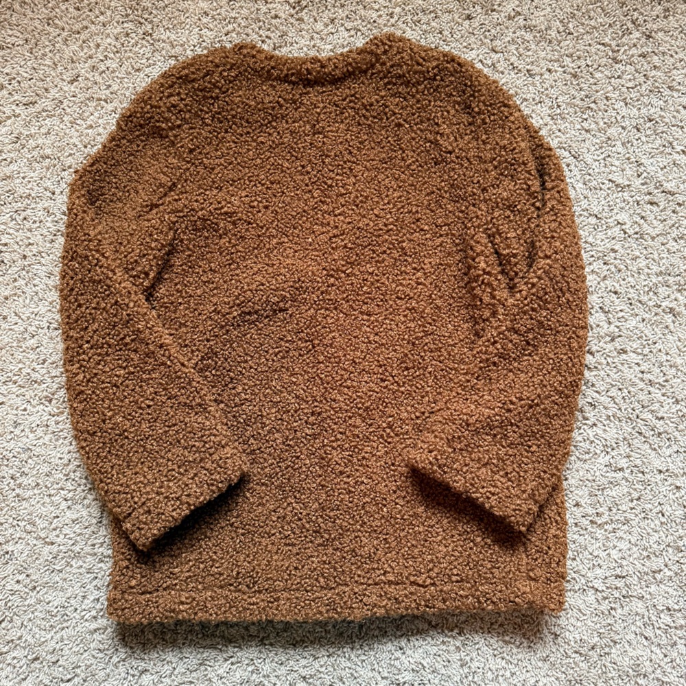 Max Studio teddy bear jacket - Picture 3 of 8